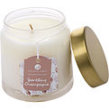 Sparkling Champagne Scented Soy Glass Candle for unisex
